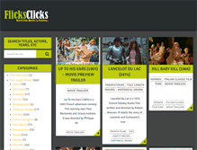 Tablet Screenshot of flicksclicks.com